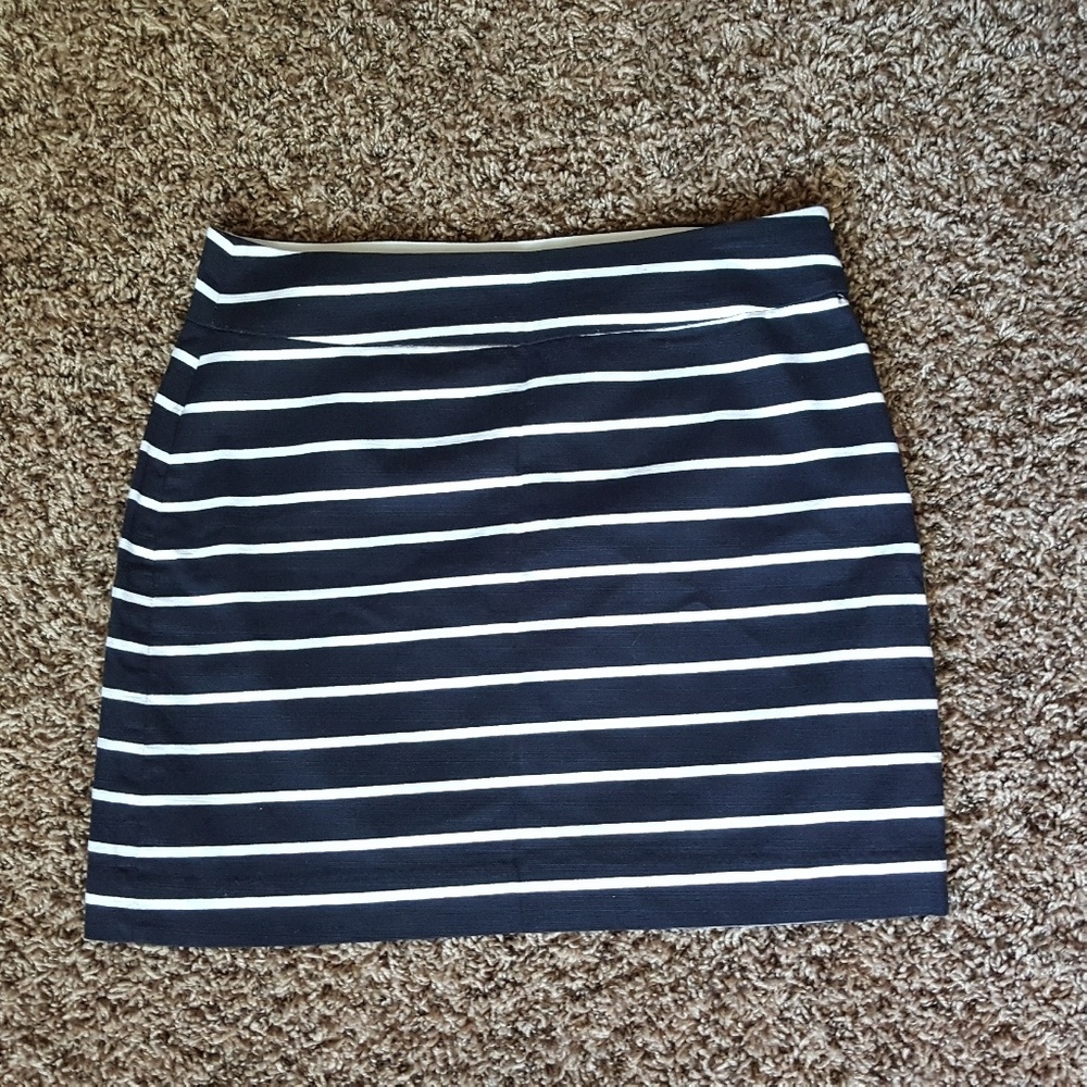 Banana Republic Stiped Mini Skirt